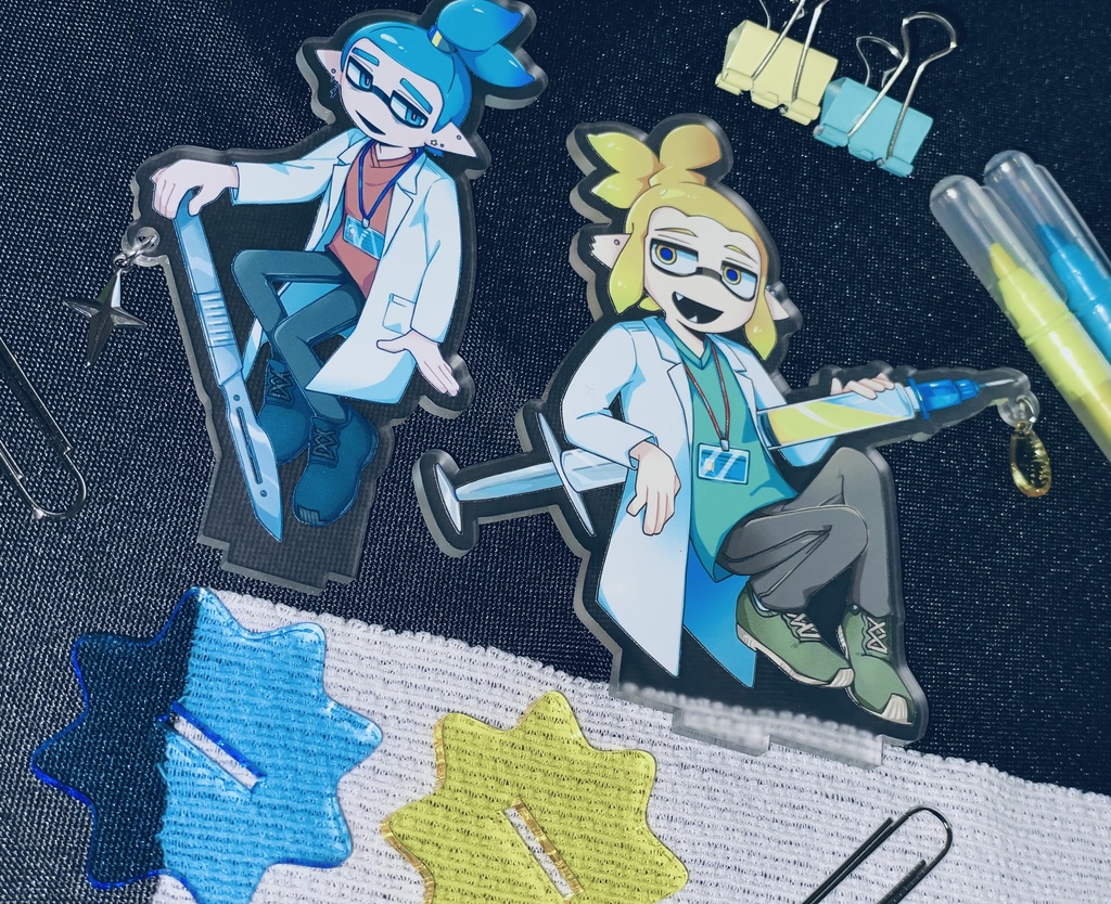 しろごぽアクリルスタンド