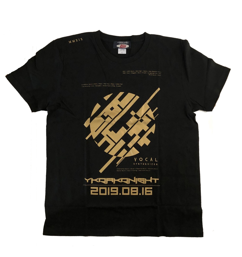 October Beast×ゆかりあかりナイト オフィシャルTシャツ