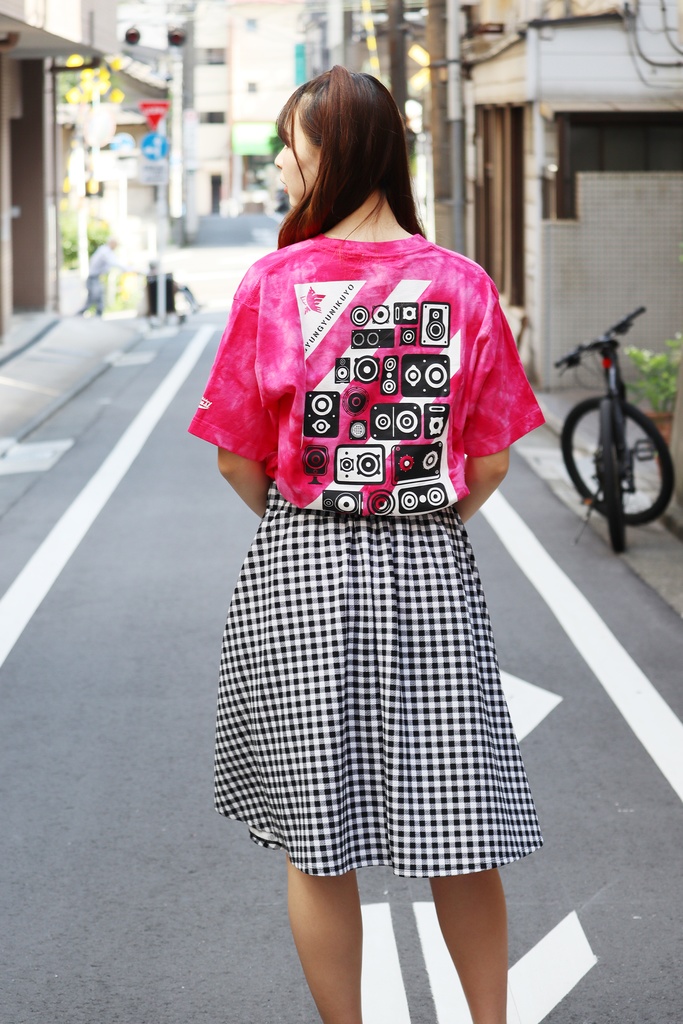 October Beast×弦巻マキタイダイTシャツ