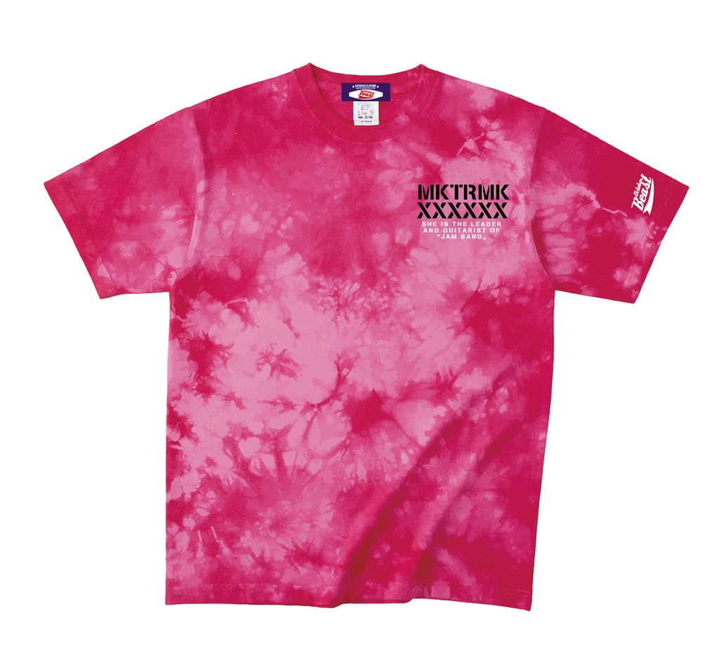 October Beast×弦巻マキタイダイTシャツ