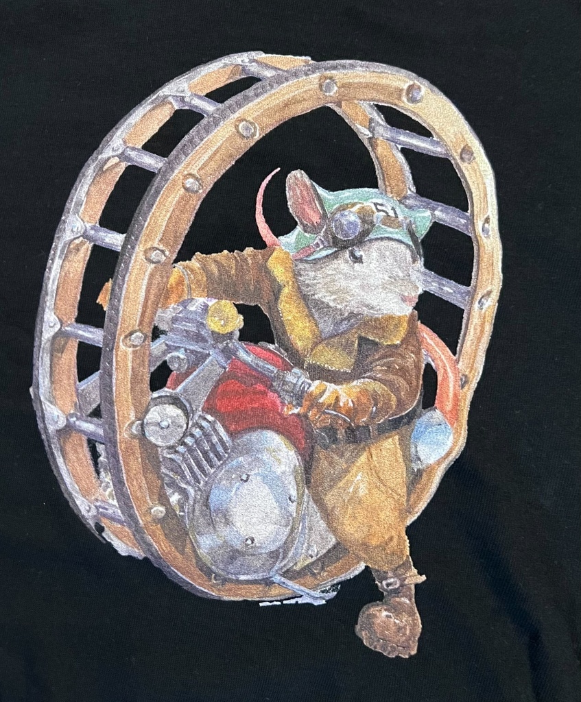 October Beast × 有田満弘「Ratty Roll Out」Tシャツ