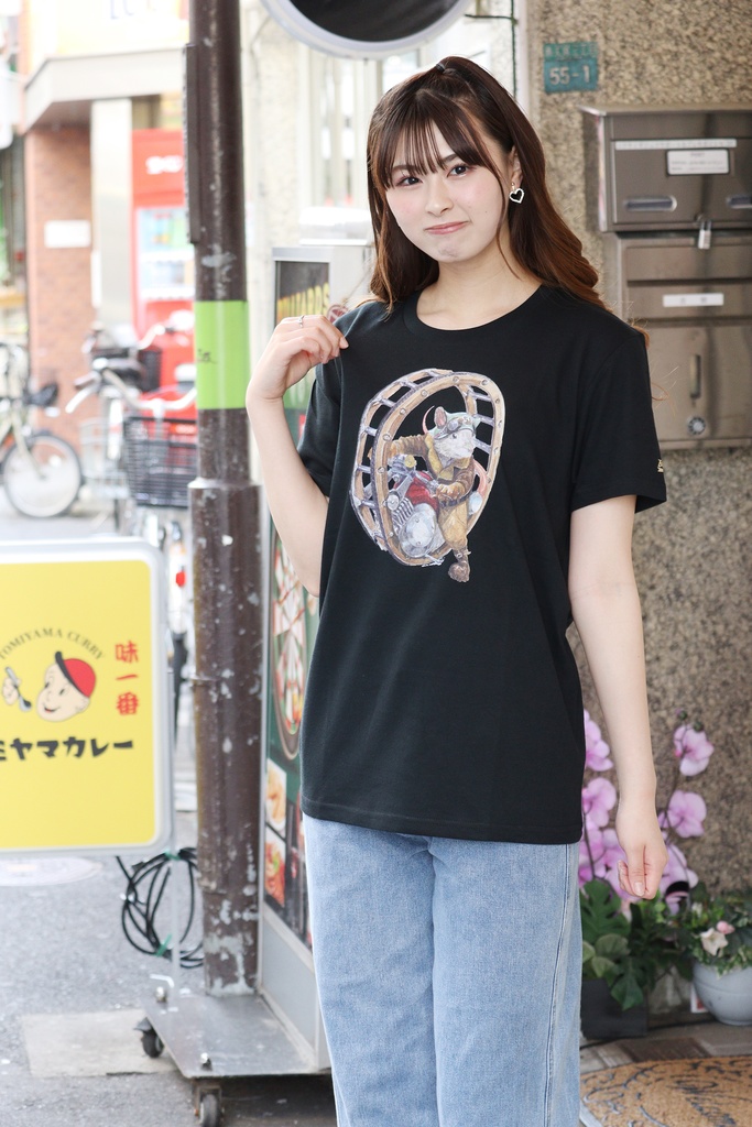 October Beast × 有田満弘「Ratty Roll Out」Tシャツ