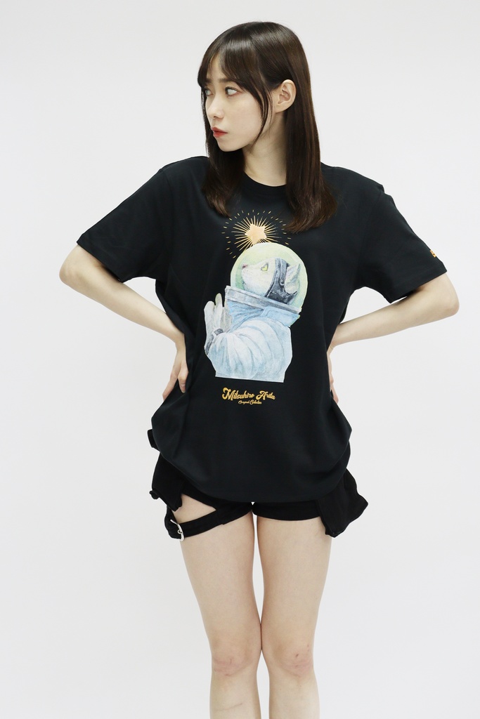 October Beast × 有田満弘「Star Cat」Tシャツ