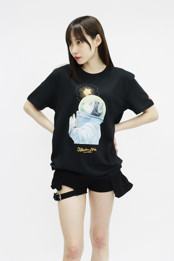 October Beast × 有田満弘「Star Cat」Tシャツ