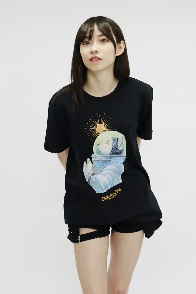 October Beast × 有田満弘「Star Cat」Tシャツ