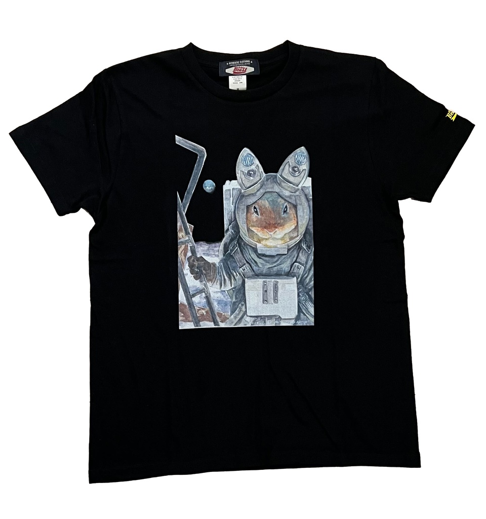 October Beast × 有田満弘「Moon Rabbit」Tシャツ