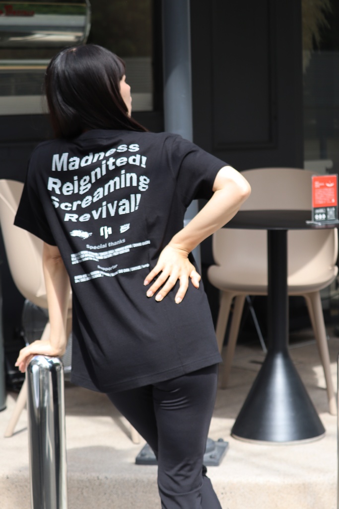 【デッドストック】October Beast × EIZO JAPAN VS 桃井はるこ Tシャツ 2023.09.30