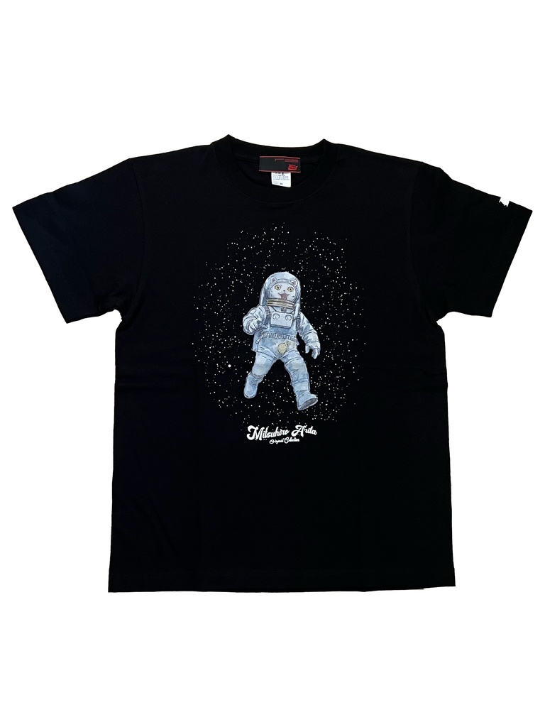 October Beast × 有田満弘「Space Cat」Tシャツ