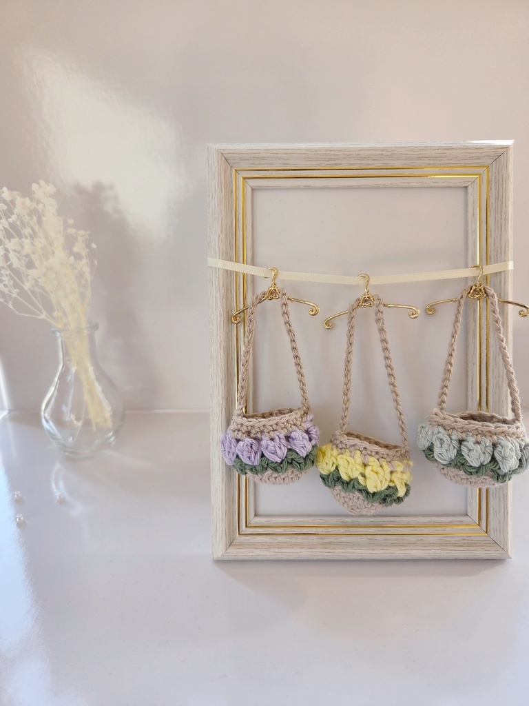 【ぬい用】ふんわりフォルムのチューリップバック🌷