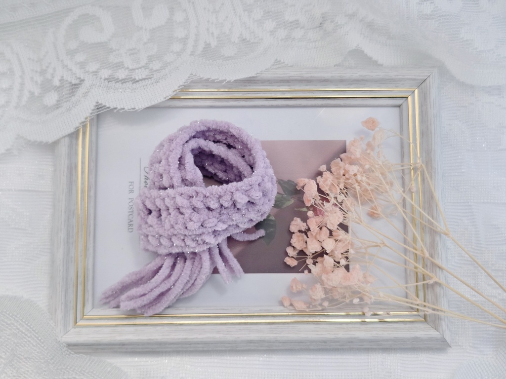 キラキラふわもこマフラー(送料無料)