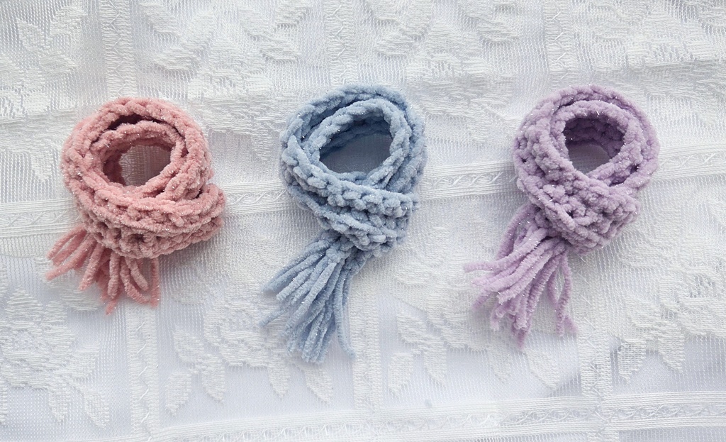 キラキラふわもこマフラー(送料無料)