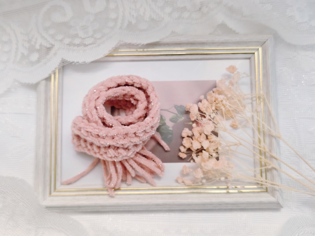 キラキラふわもこマフラー(送料無料)