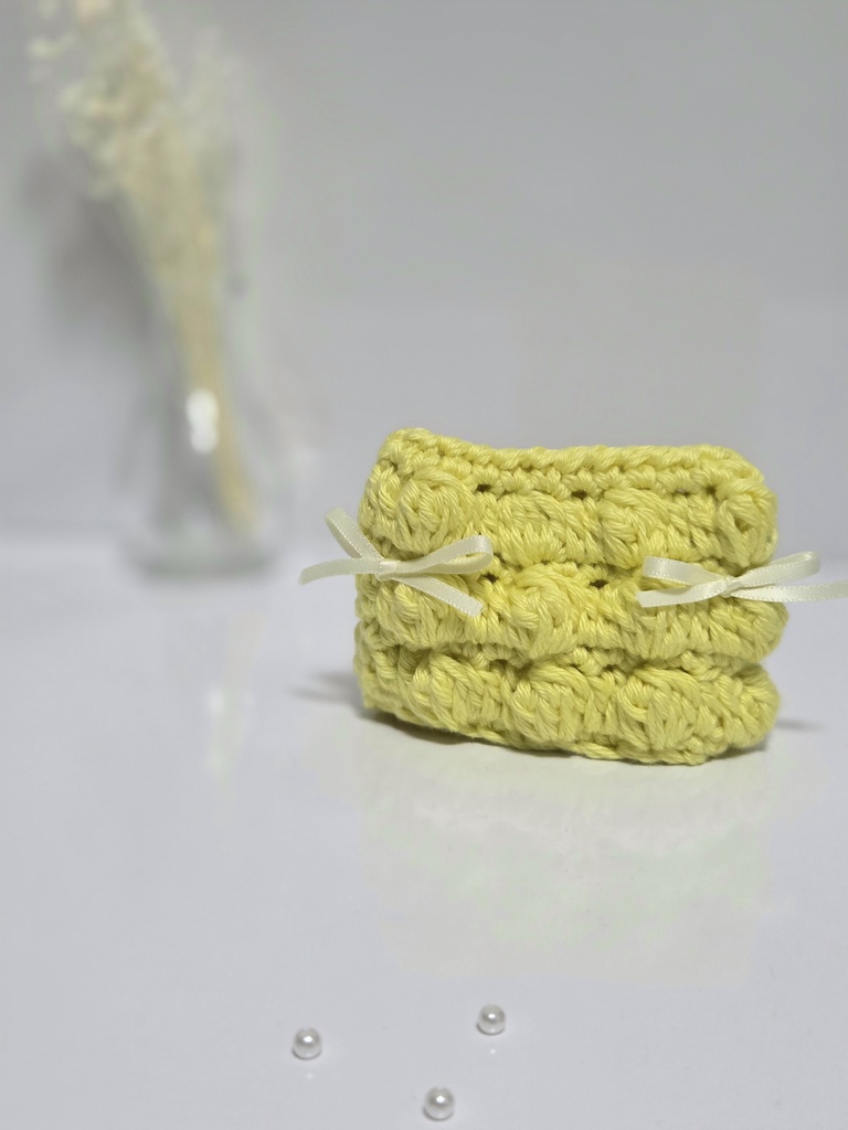 ぽこぽこリボン帽子春色カラー🎀