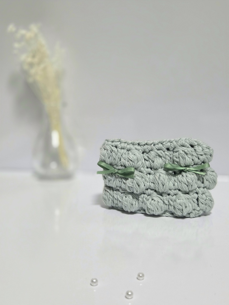 ぽこぽこリボン帽子春色カラー🎀