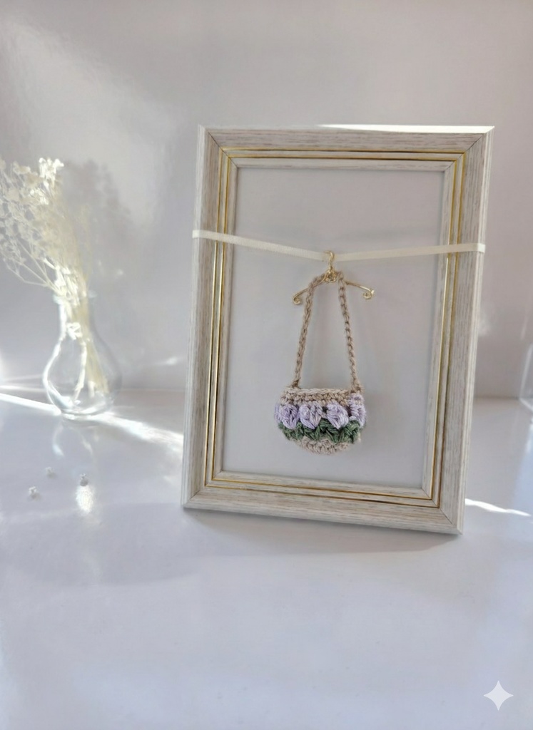 チューリップバック×春色ぽこぽこリボン帽子セット🌷🎀(送料無料)