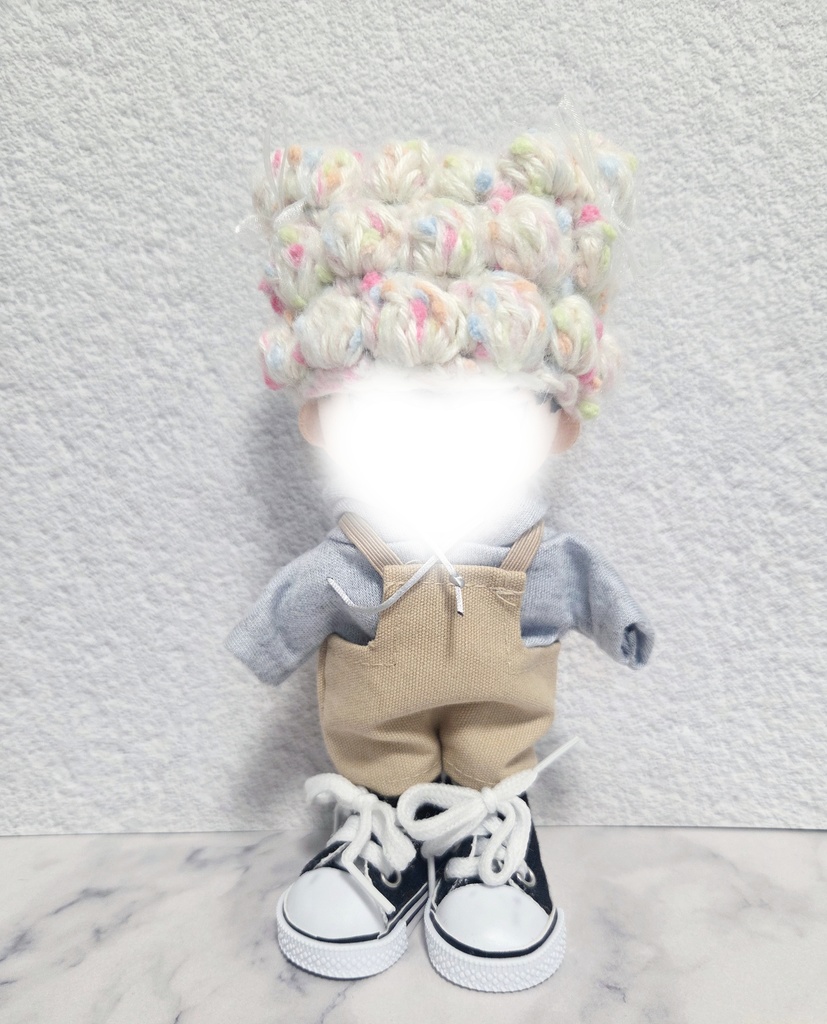 【頭囲約16cm】はじける金平糖帽🫧🎀