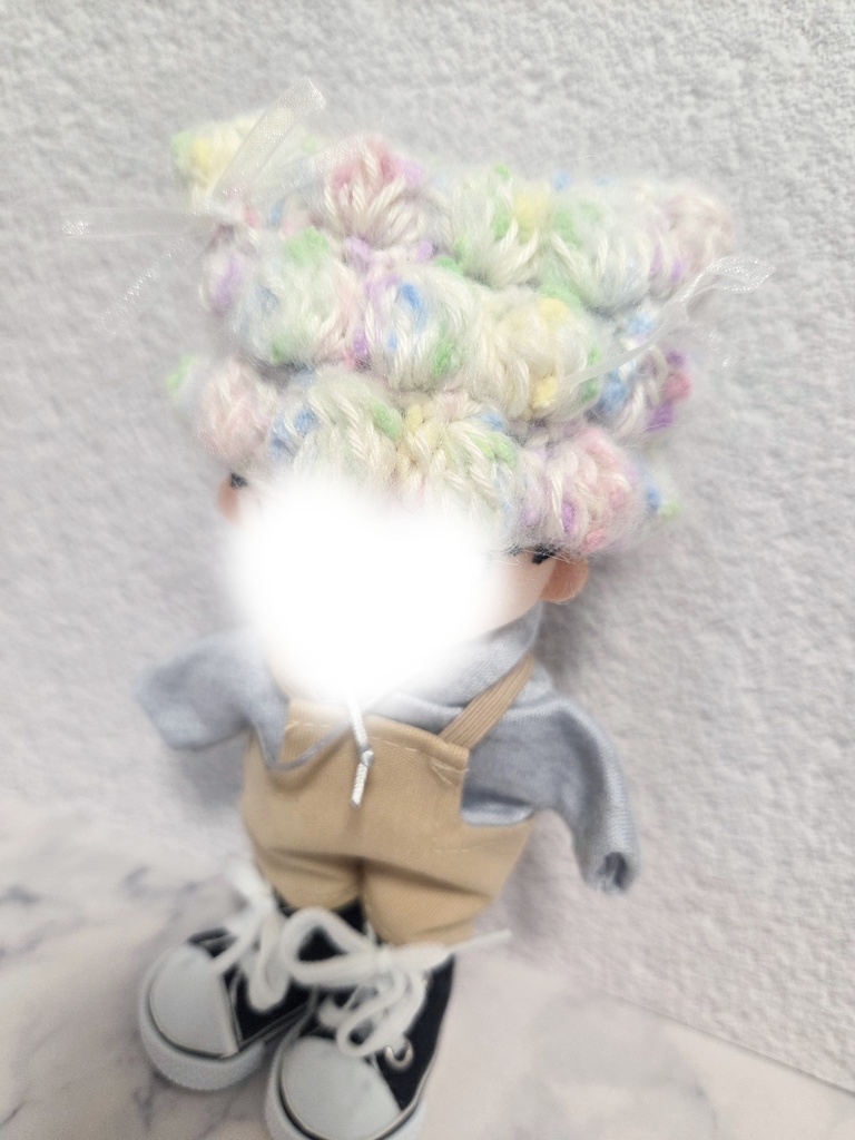 はじける!金平糖帽子🎀🫧頭囲約16cm用