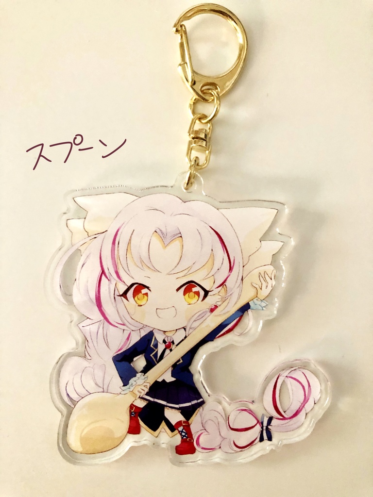 【創作】食器擬人化アクリルキーホルダー