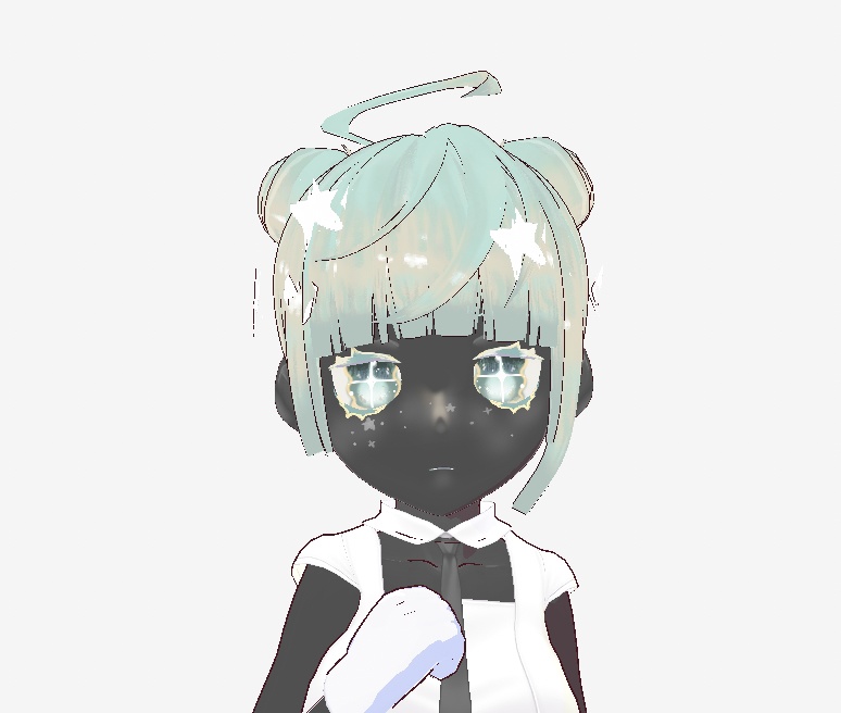 (無料あり)【VRoid向け瞳テクスチャ】夜空のアイテクスチャ8色