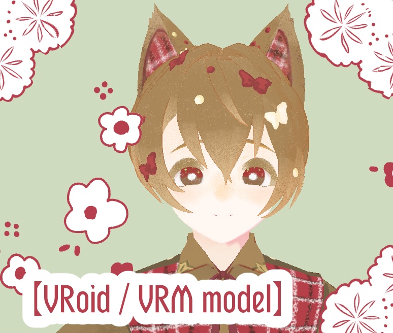 【VRoid / VRM model】ミルテ　mirtillo