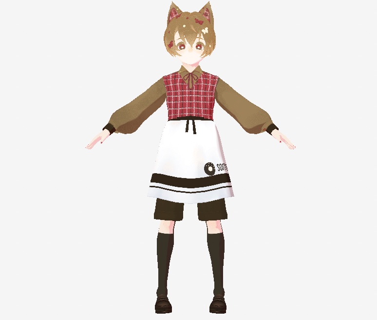 【VRoid / VRM model】ミルテ mirtillo