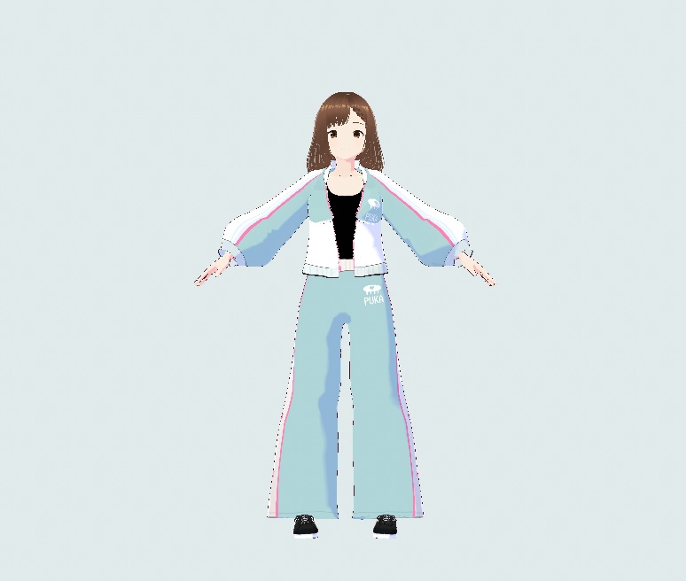 【無料版おためしあり】ふわふわくらげのジャージ4色