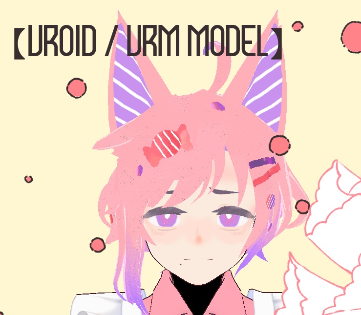 【VRoid / VRM model】フロックス Phlox
