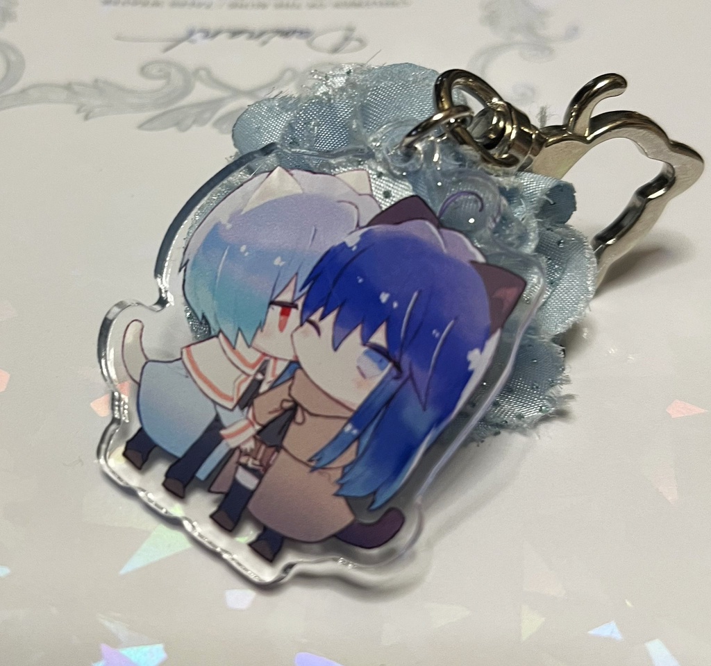 ランボリにゃんにゃんアクリルキーホルダー