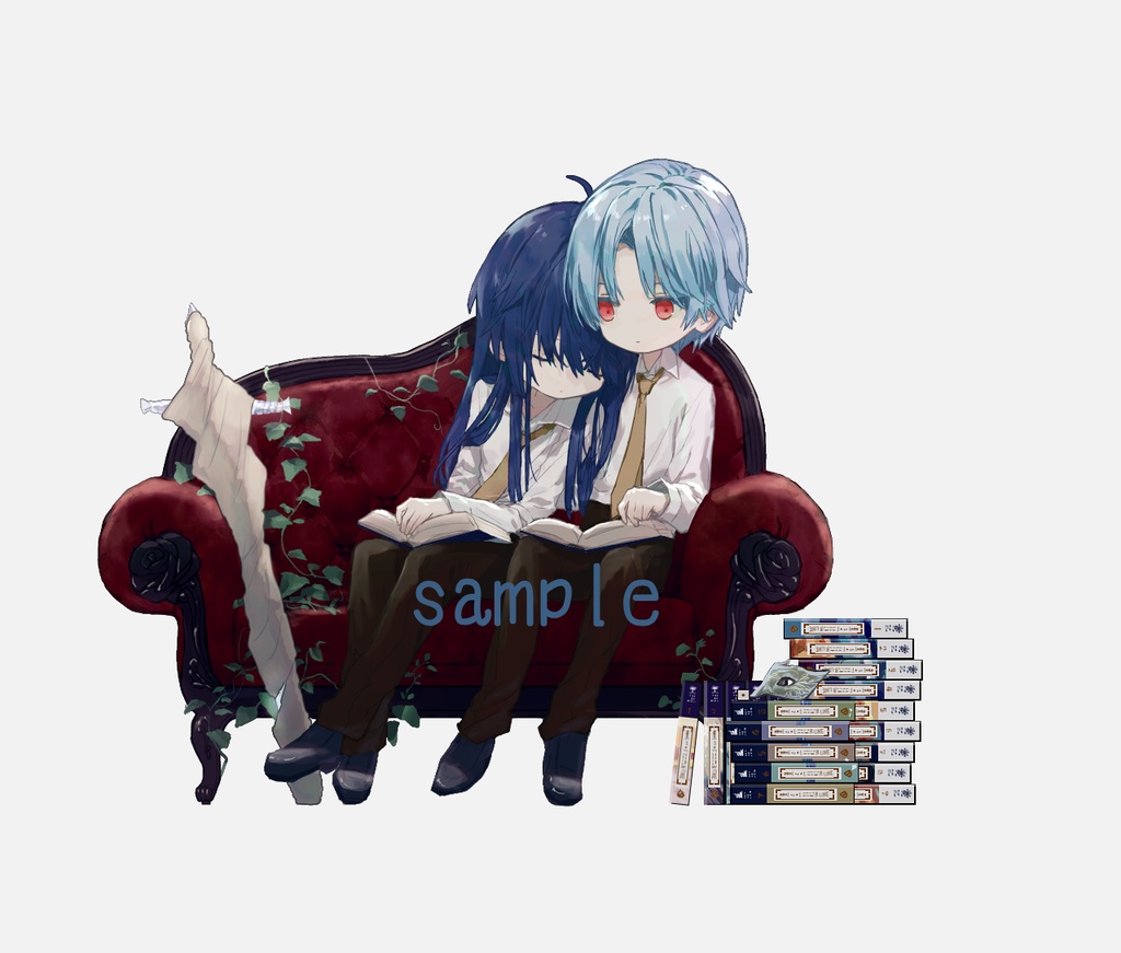 ランボリ読書タイムアクリルスタンド