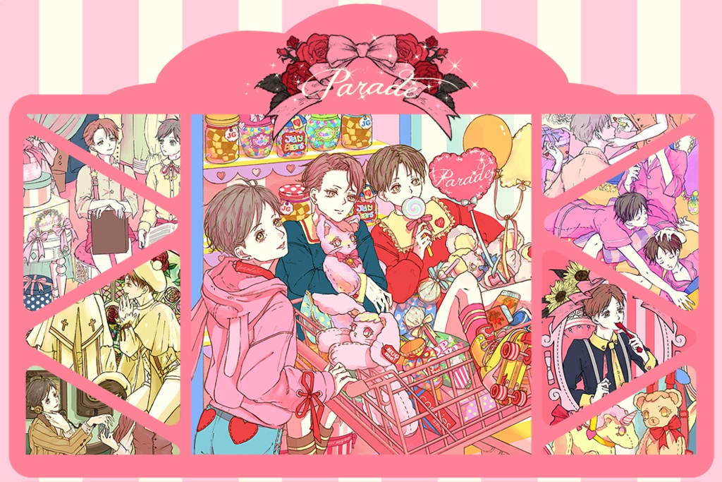 JG160cm組イラスト本「Parade」