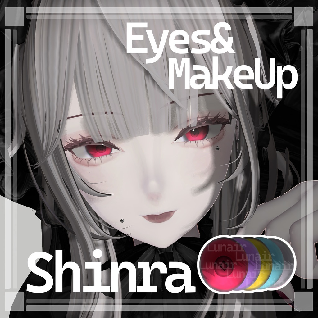 【 森羅 / Shinra 】Shinra Eyes&MakeUp Texture【 テクスチャ 】