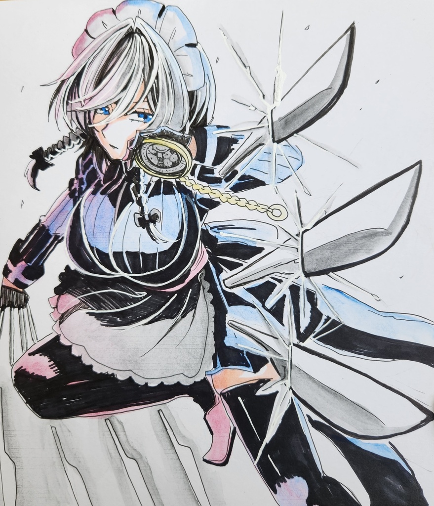 【1キャラ】ザ・ワールド【一般向け色紙】