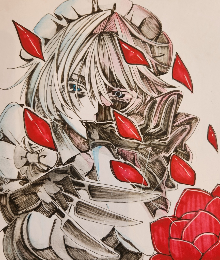 【1キャラ】ハンター咲夜【一般色紙】