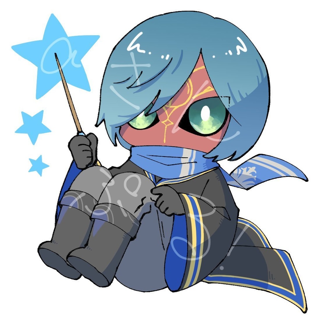 鷲転　視線が動くアクキー