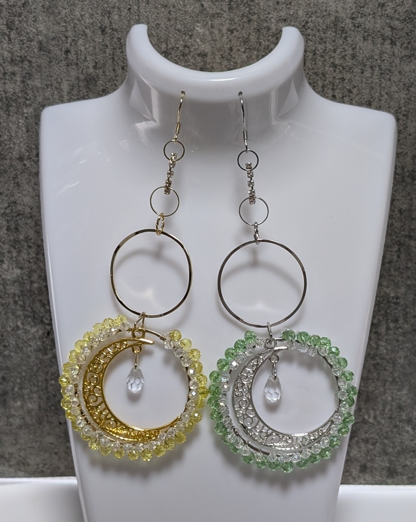 ピアス　降風モチーフ