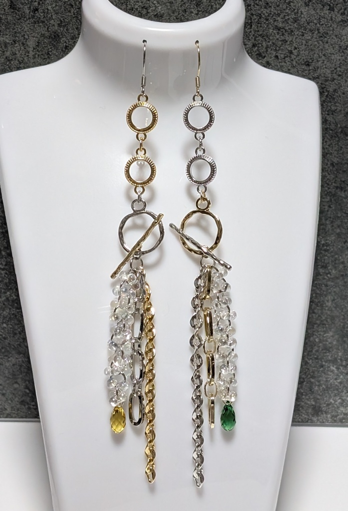 ピアス/イヤリング　降風モチーフ