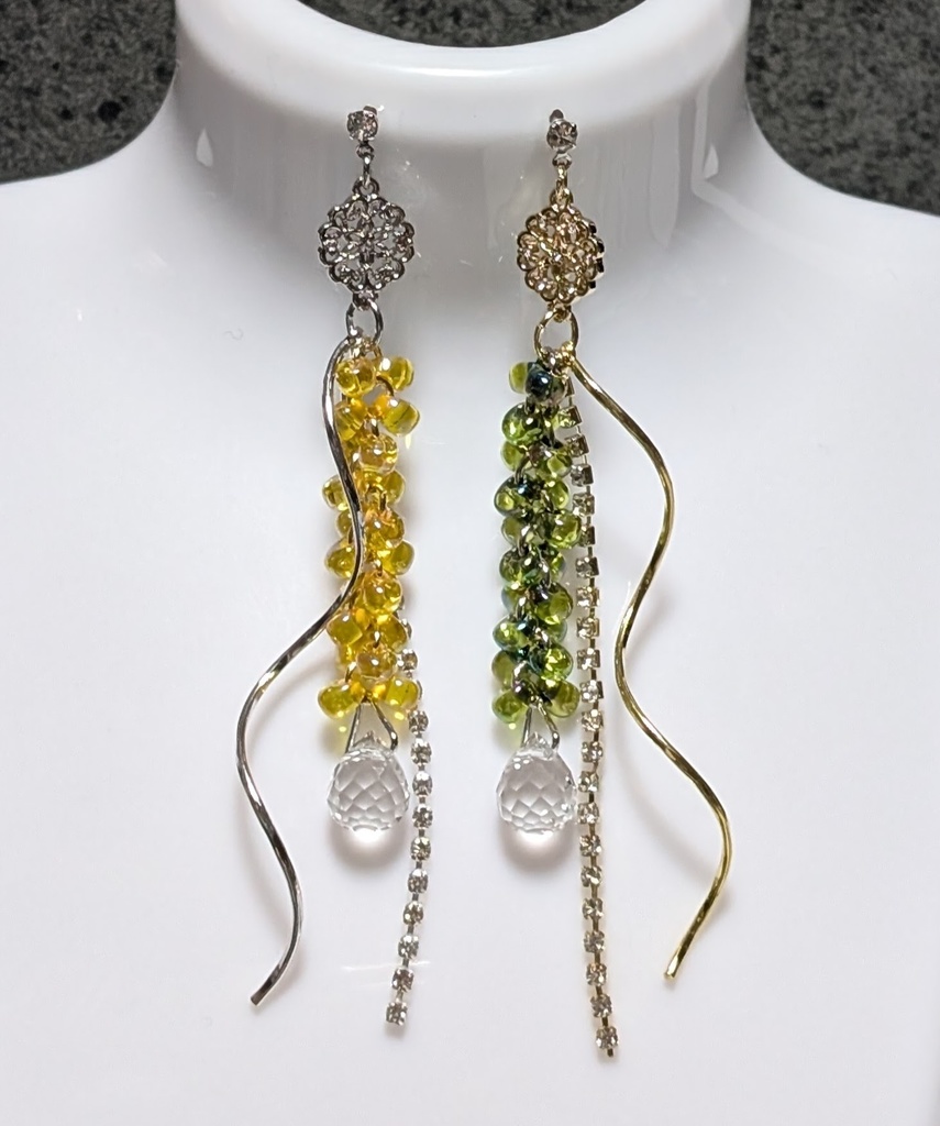 ピアス/イヤリング　降風モチーフ