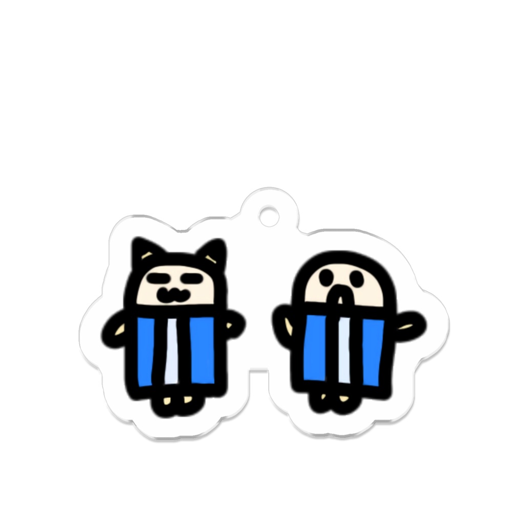 消しゴムくんとゴムぴつくん　キーホルダー