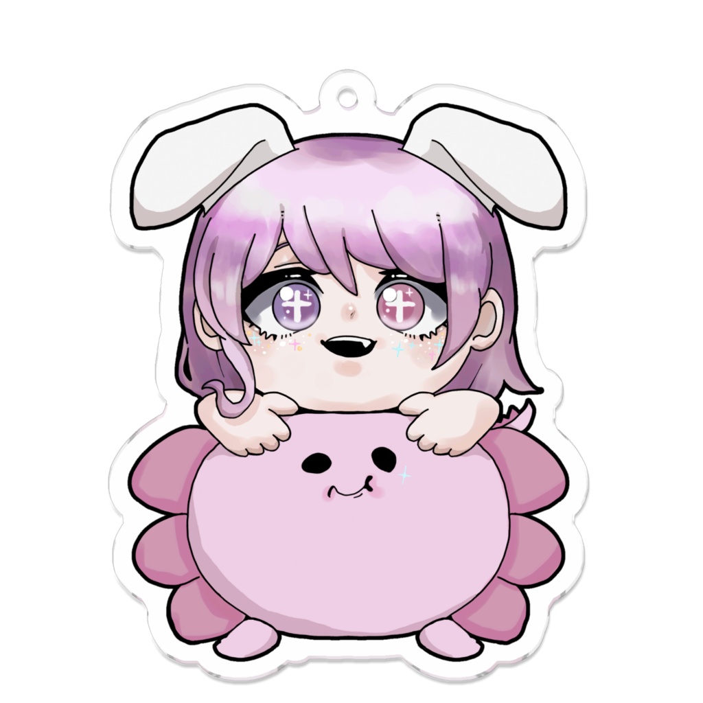 清水とうぱアクキー(色付き)