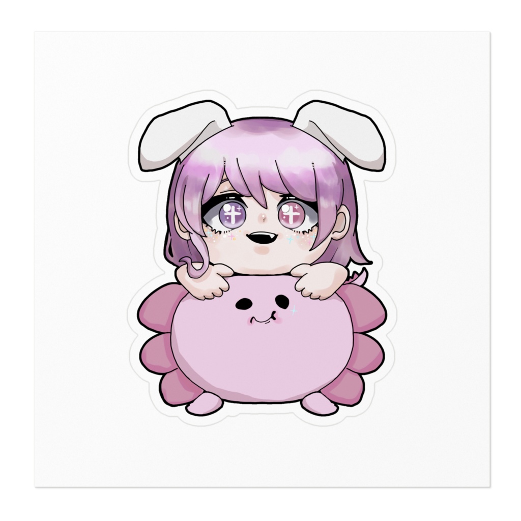 清水とうぱステッカー(色付き)