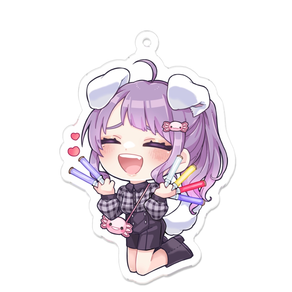 清水霞アクキー(オタ水かすみ)