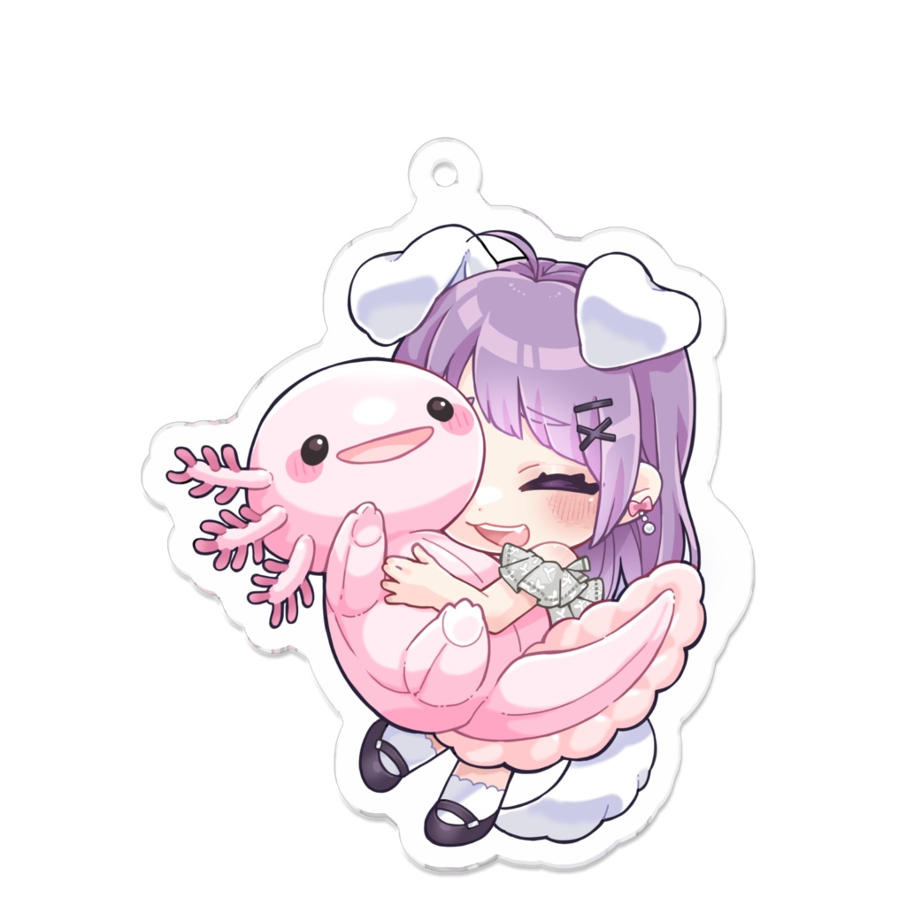清水霞アクキー(でかウパだっこご満悦清水)