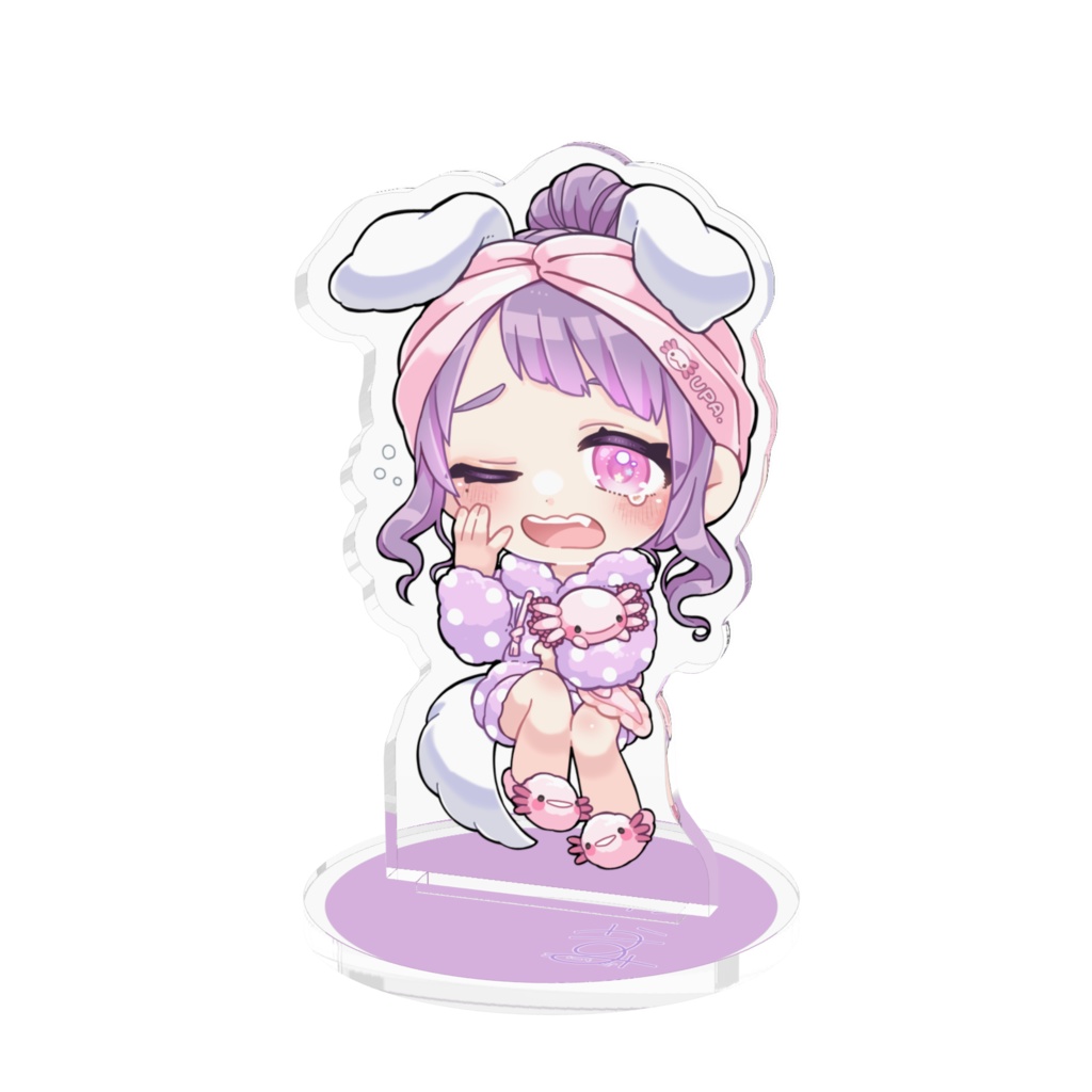 清水霞アクスタ(もこふわねむねむパジャマ)