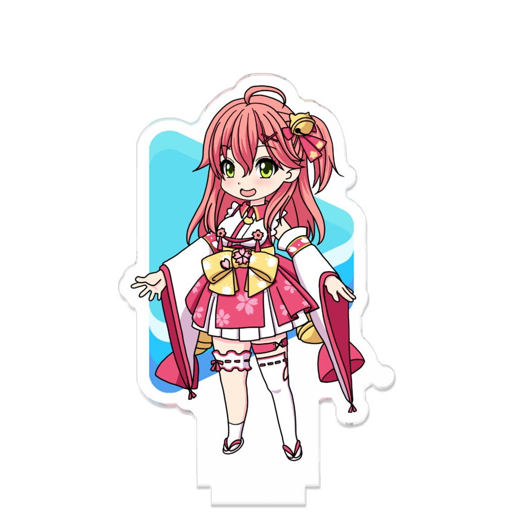 つながるアクスタ　さくらみこ
