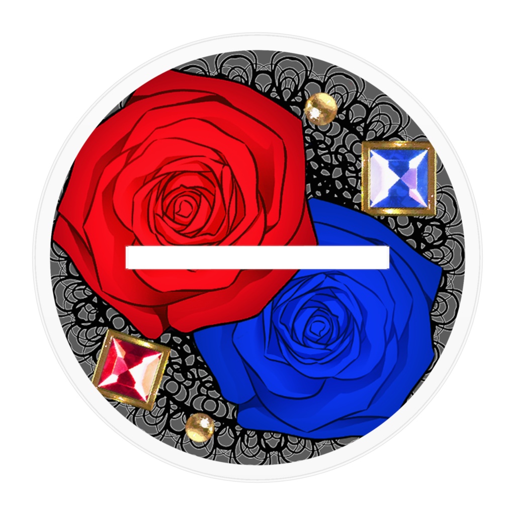 祝活動3周年記念グッズ‼️赤ゴス×青ゴスアクリルスタンド