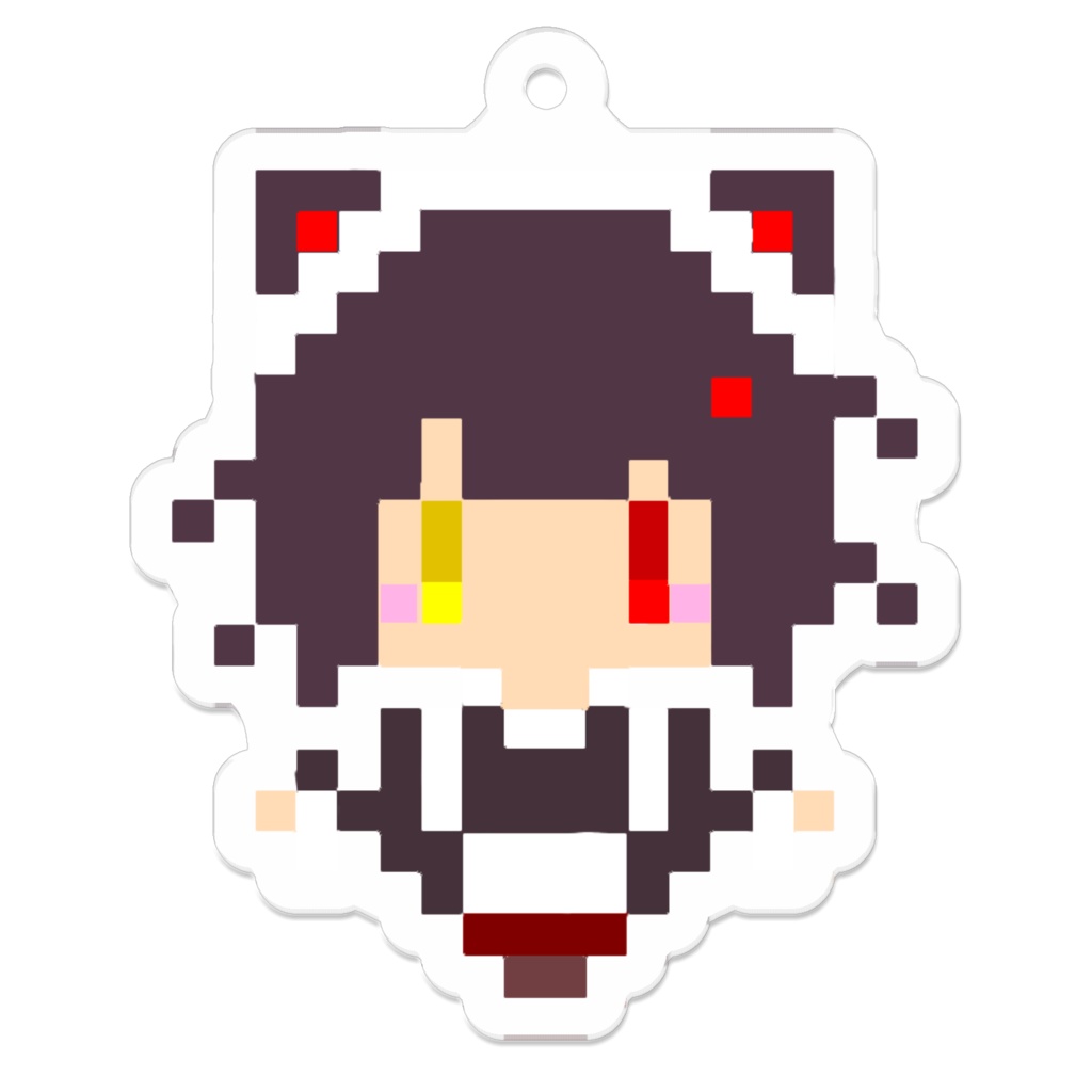 戌亥とこ ドット絵アクリルキーホルダー