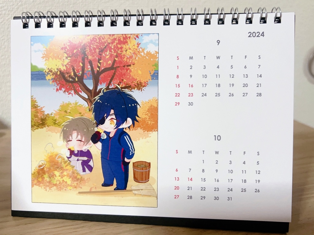 燭へし2024年カレンダー