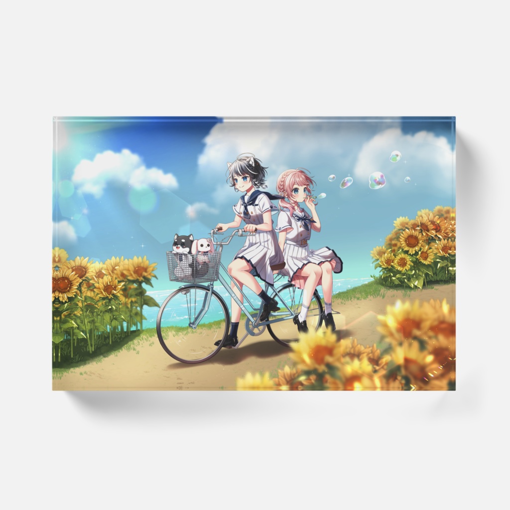 【LapiWaouh!!】アクリルブロック(2023年夏ver.)