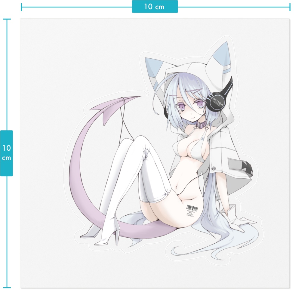 夢魔さんステッカーシール