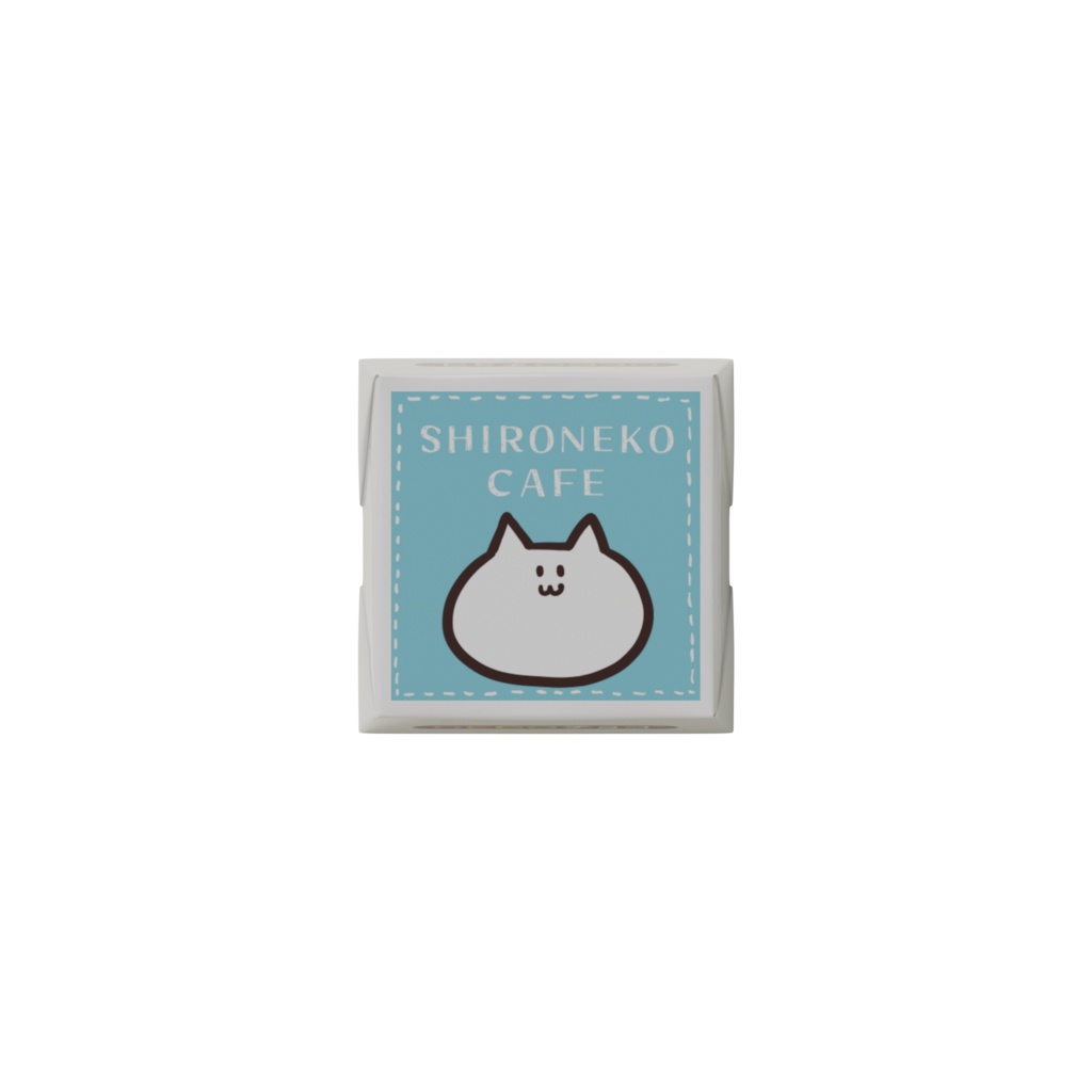 【漆黒の竜と亡国の王女】シロネコカフェお土産用チョコ